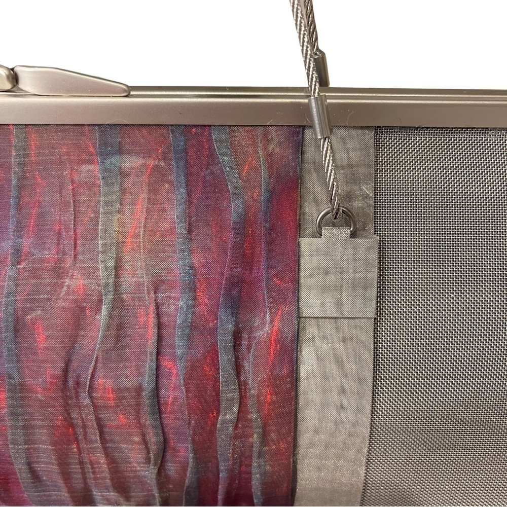 Bo’s Art Studio Los Angeles Stainless Steel Mesh Purse Opera Collection - Picture 7 of 10